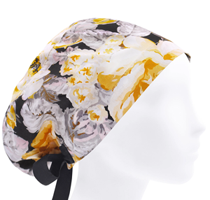 Chapeau d'infirmière brodé personnalisé à motif floral, chapeau médical, chapeau de travail pour femmes, uniforme médical, bonnet de travail unisexe - Product Image 5