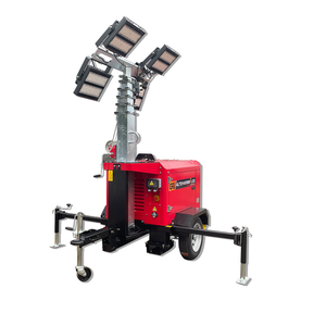 Générateurs diesel portables haute efficacité 3KW de qualité supérieure avec tour d'éclairage LED 4*350W 8M - Product Image 1