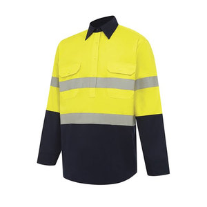 เสื้อเซฟตี้โค้งน้ำหนักเบาสำหรับช่างเชื่อมเสื้อทำงานมืออาชีพสำหรับงานเชื่อมและงานผลิตโลหะ - Product Image 6