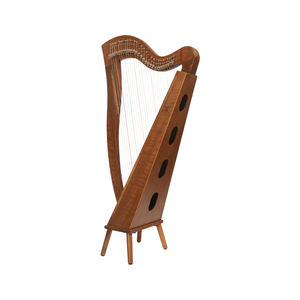 Nouveau logo personnalisé imprimé meilleure harpe irlandaise | Instrument de musique matériel en bois fait harpe irlandaise dans différentes tailles - Product Image 3