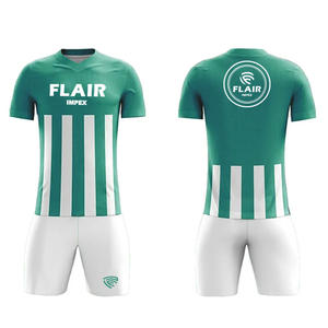 Ensembles d'uniformes de maillot de football de confort respirant de conception personnalisée de la meilleure qualité pour les jeunes hommes joueurs Service OEM de coupe automatisée - Product Image 5