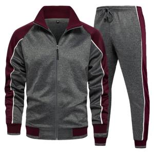 Top concevez votre propre survêtement personnalisé vêtements de sport de haute qualité pour hommes poches zippées survêtement homme 100% coton - Product Image 2