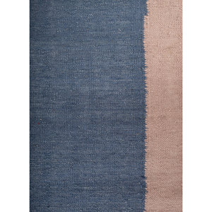 Large Area Pink & Purple Geometric Wool <b>Rugs</b> ADWL-1309 10mm Thick Viscose <b>Boho</b> Style for Home Hallway Rectangle Checkers Design - Product Image 3
