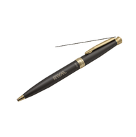 Stylos exécutifs avec corps en laiton de 0.5mm de largeur Expérience d'écriture lisse de qualité supérieure Gravure au laser or Encre rechargeable