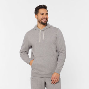 Unisex <b>Men's</b> Stand Zipper Hoodie High Quality Cotton/Polyester <b>Thick</b> Blank Plain <b>Jacket</b> with Custom Logo Plus Size OEM Service - Product Image 6