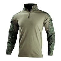 Ensemble de vêtements tactiques pour hommes, camouflage personnalisable, respirant, imperméable, veste ignifuge, t-shirt, chasse