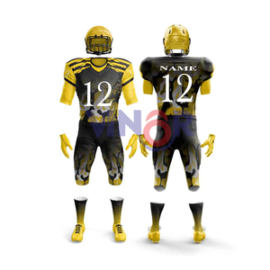 Nouvelle Arrivée Uniformes de Football Américain Grande Taille Haute Qualité 100% Polyester Tissu Maille Jersey Pantalon Léger Court Imprimé - Product Image 3