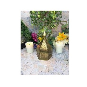 Linternas marroquíes modernas, candelabros y frascos de Metal ecológicos para el balcón del hogar y la decoración de la habitación para la iluminación de la Mesa de la cena - Product Image 4