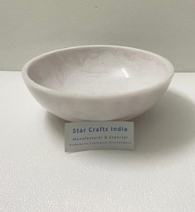 ชุดชามเสิร์ฟพลาสติกทำมือชุดไข่มุกเรซิ่น2ชิ้น - Product Image 5