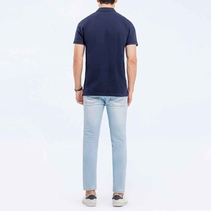 Chemises polo en gros, chemises polo pour hommes, prix d'usine, chemises polo pour hommes de haute qualité, 100% coton, impression personnalisée, respirant, toile courte - Product Image 5