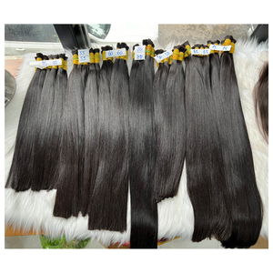 Les prolongements non traités crus de cheveux de Vierge ont adapté aux besoins du client en vrac sain aucun cheveux de emmêlement - Product Image 2