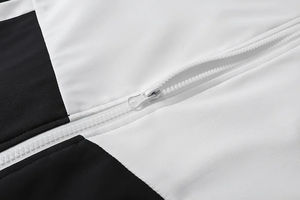 ชุดวอร์มลำลองทรงสลิมสำหรับเล่นกีฬาฤดูหนาว คุณภาพสูง แจ็คเก็ตผ้าฝ้าย 100% ลายเรียบ ขายส่งเสื้อฮู้ดดี้ - Product Image 6