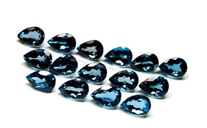 เยี่ยมมากพลอยบุษราคัมสีฟ้าสไตล์ลอนดอนเพื่อทำเครื่องประดับอัญมณีสีฟ้าแบบหลวม - Product Image 4