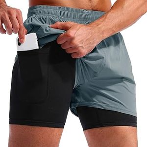 Pantalones cortos de fitness de alta calidad para hombres con bolsillos transpirables y de secado rápido fitness Kore short - Product Image 1