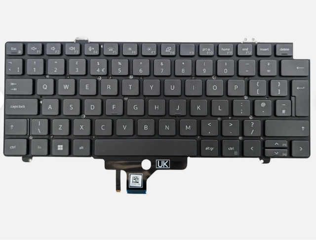 NEW Original New Laptop for Latitude 5420 5430 5440 7520 7530 7430 Backlit UK Keyboard NJGWK 0NJGWK 90 Days Warranty