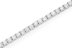 Bracelet de tennis ovale en diamant cultivé en laboratoire 18 carats or CVD bijoux de tennis en diamant pour femmes bijoux en or minimalistes unisexes vente en gros - Product Image 6
