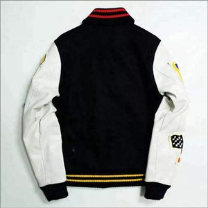 Nuevas Chaquetas Varsity Letterman OEM para Hombre, Chaqueta de Béisbol Cálida de Invierno, Mangas de Poliéster, Estilo Urbano, Logotipo Bordado - Product Image 6