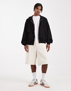 Sweat-shirts à capuche surdimensionnés en coton vintage avec logo personnalisé en gros pour hommes, lavage à l'acide, fabriqués au Pakistan - Product Image 1