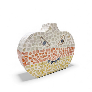 Adorno Decorativo de Calabaza de Halloween Hecho a Mano con Madreperla, Elegante Decoración Natural de Lujo para Mesa del Hogar de Vietnam - Product Image 3