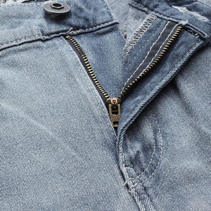Best Quality Custom Color Men's Casual <b>Jeans</b> Pants New Style Outdoor Use Lightweight <b>Button</b> <b>Fly</b> Closure With Your Own Logo - Product Image 4