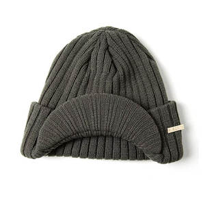 Precio al por mayor, gorros, logotipos bordados personalizados, gorro, gorro, alta calidad, 100% algodón, sólido, suave, cálido, gorros - Product Image 3