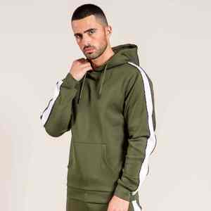 Últimos Modelos de Sudaderas con Capucha Bordadas Personalizadas para Hombre - 100% Algodón, Secado Rápido, Transpirables, Ropa Deportiva y Activa para Invierno 2025 - Product Image 1