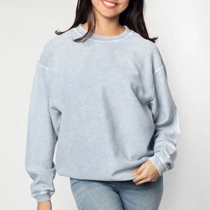 Pull à col rond de haute qualité, sur mesure, best-seller en couleurs unies et imprimés, vêtements pour femmes, sweat-shirt pour hommes - Product Image 1
