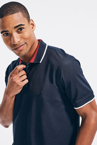 Venta caliente de los hombres Polo Personalizado Impreso Streetwear Hombres Casual Polo Servicio OEM Tallas grandes Polos de los hombres - Product Image 3