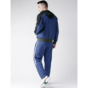 High Quality Winter Designer Custom Blank Drawstring <b>Velour</b> Breathable Fleece <b>Tracksuit</b> Sweatshirt and Sweatpants Set for <b>Men</b> - Product Image 5