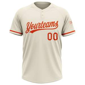 Pull-over personnalisé pour hommes, maillot à col en V, vêtements de baseball de style softball avec motif de lettres brodées - Product Image 5