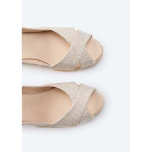 Sandali con zeppa in tela in edizione limitata Llansa - Product Image 3