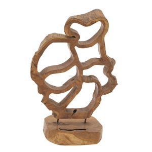 Escultura Decorativa de Madera Tallada a Mano Personalizada para Mesa, Artesanía Novedosa, Venta al por Mayor desde India - Product Image 1