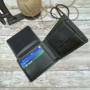 Porte-monnaie classique et porte-cartes de créateur pour hommes pochette portefeuille à fermeture ouverte sac à main en cuir portable avec porte-monnaie - Product Image 3