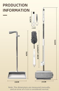 Vente en gros d'outils de nettoyage multifonctionnels 6 en 1 vadrouille plate grattoir <span class=keywords><strong>balai</strong></span> essuie-glace maison salle de bain essuie-glace - Product Image 4