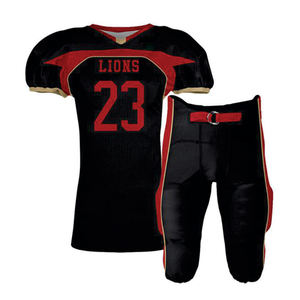 Uniformes de football américain fabriqués au Pakistan, grande taille, en tissu polyester et élasthanne, durables, unisexes, pour adultes, nom d'équipe personnalisé - Product Image 5