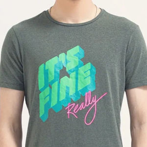 เสื้อยืดคอลเลกชั่นฤดูร้อนสำหรับผู้ชายเสื้อยืดแขนสั้นพิมพ์ลายสีพื้นสำหรับผู้ชาย - Product Image 6