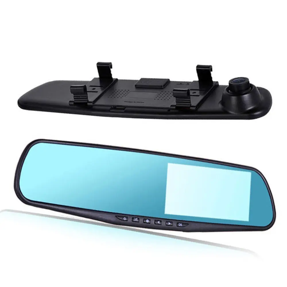 Mirror Dash Cam 4.5" LCD Screen 1080P 150 Wide Angle Car Camera Front And Rear Camera Dual Lens Vehicle traveling data recorder