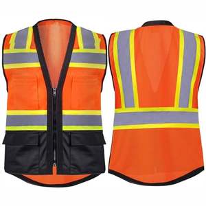 Premium Quality Multi-Color <b>Reflective</b> Safety <b>Vest</b> Durable Direct Manufacturer Custom Logo men's <b>vest</b>, 5-dimensional pocket - Product Image 4