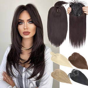 Expédition rapide, vente en gros, 100% cheveux humains vierges brésiliens, postiche pour femmes, toupet de cheveux - Product Image 4