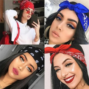 Bandanas Factory Wholesale Custom Printed 100% Cotton Bandanas Sport Headwear <b>Bandana</b> - Product Image 4