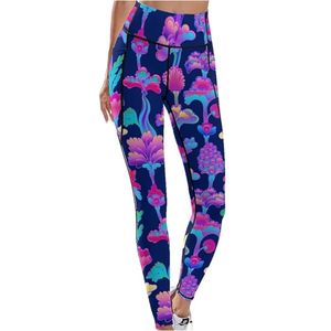 Leggings Deportivos Casuales para Mujer, de Alta Calidad, Spandex/Poliéster, Cintura Alta con Cordón, Transpirables, para Yoga y Fitness, Todas las Tallas - Product Image 2