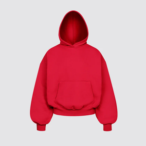 Sudaderas con capucha cuadradas para hombre con estilo, ajuste Regular personalizado, 100% algodón, bolsillo frontal, uso en exteriores, invierno, ecológico, secado rápido, personalizado - Product Image 5