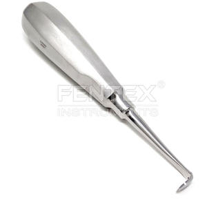 Couronne dentaire Séparateur Ascenseurs 4mm Coudé, Acier Inoxydable - Product Image 2