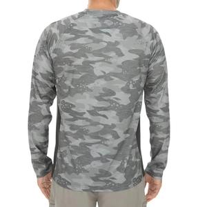 Secado rápido con logotipo personalizado Impresión de sublimación de alta calidad Secado rápido Transpirable Ropa de pescado Camisas de pesca de manga larga - Product Image 3