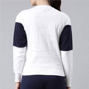 Sweat-shirt pour femmes d'hiver à logo personnalisé 100% coton Logo sur le devant Vêtements décontractés écologiques Vente en gros 2025 Personnalisé - Product Image 4