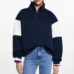 Sudadera de Cuello Redondo a Rayas para Mujer, Sudadera con Capucha de Felpa Francesa Personalizada para Hombre, Sudadera de Hip Hop de Felpa Personalizada para Mujer - Product Image 6