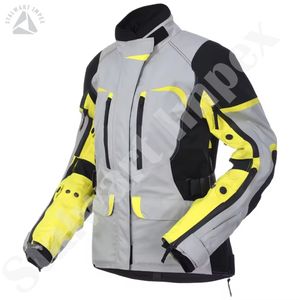 Chaqueta de moto de cuero de carreras de invierno para hombre de diseñador personalizado moda protectora para montar chaqueta de invierno - Product Image 2