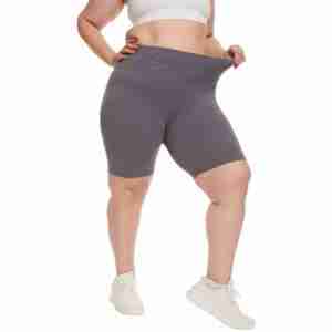 Shorts de sport pour femmes, imprimés sur mesure, style motard, haute élasticité, grande taille, séchage rapide, imperméables, coupe-vent, respirants, 100% coton - Product Image 6