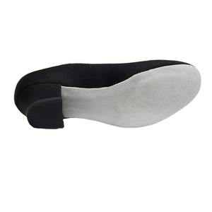 Zapatos de lona con tacón alto para mujer, con suela de PVC y forro de algodón, zapatos de baile - Product Image 5