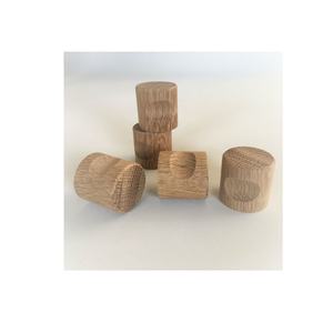 Poignée de tiroir en bois bouton de meuble matériel poignée en bois placard et bouton de garde-robe pour la vente - Product Image 4